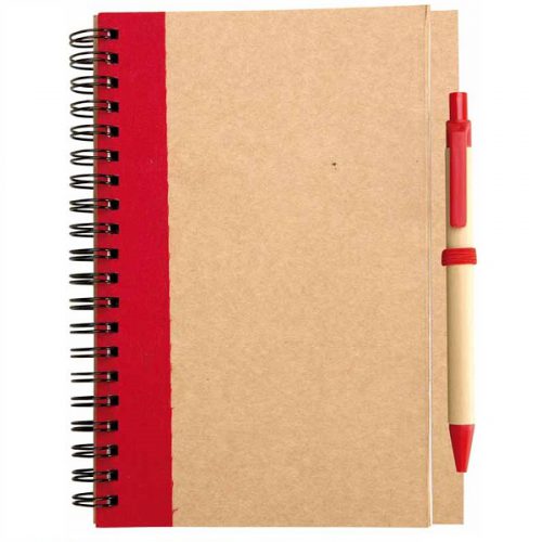 Cuaderno Ecológico Rojo